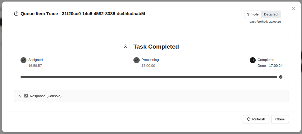 Развертывание завершено
