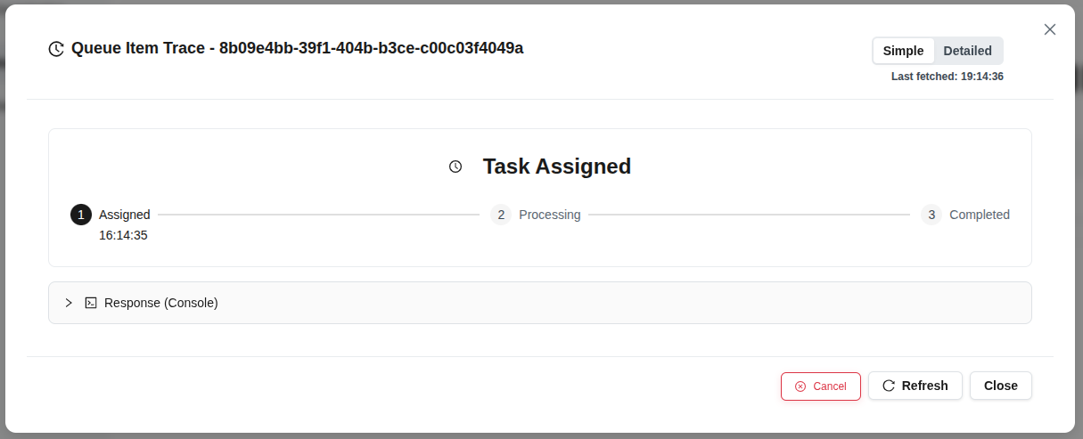 Расширение завершено