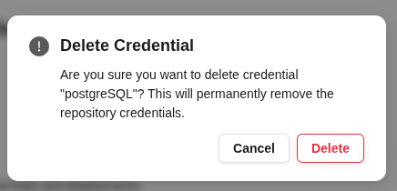 Подтверждение удаления